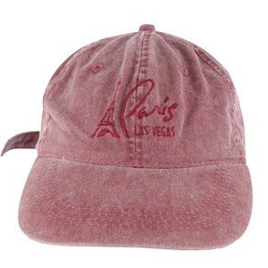 NOS Vintage Paris Las Vegas Casino Stonewash Hat